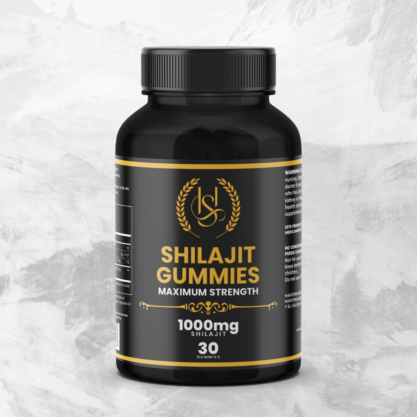 Gomas de Shilajit: Suplemento natural para mejorar estrés, ánimo y rendimiento - SOLO HOY 40% OFF