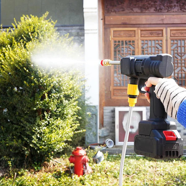 ÚLTIMO DÍA DE PROMOCIÓN - Hidrolavadora Inalámbrica + 7 ITENS Y  2 BATERÍAS DE REGALO