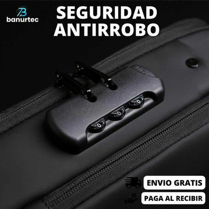 BOLSO IMPERMEABLE DE HOMBRO ANTIRROBO - SOLO HOY 50 % OFF