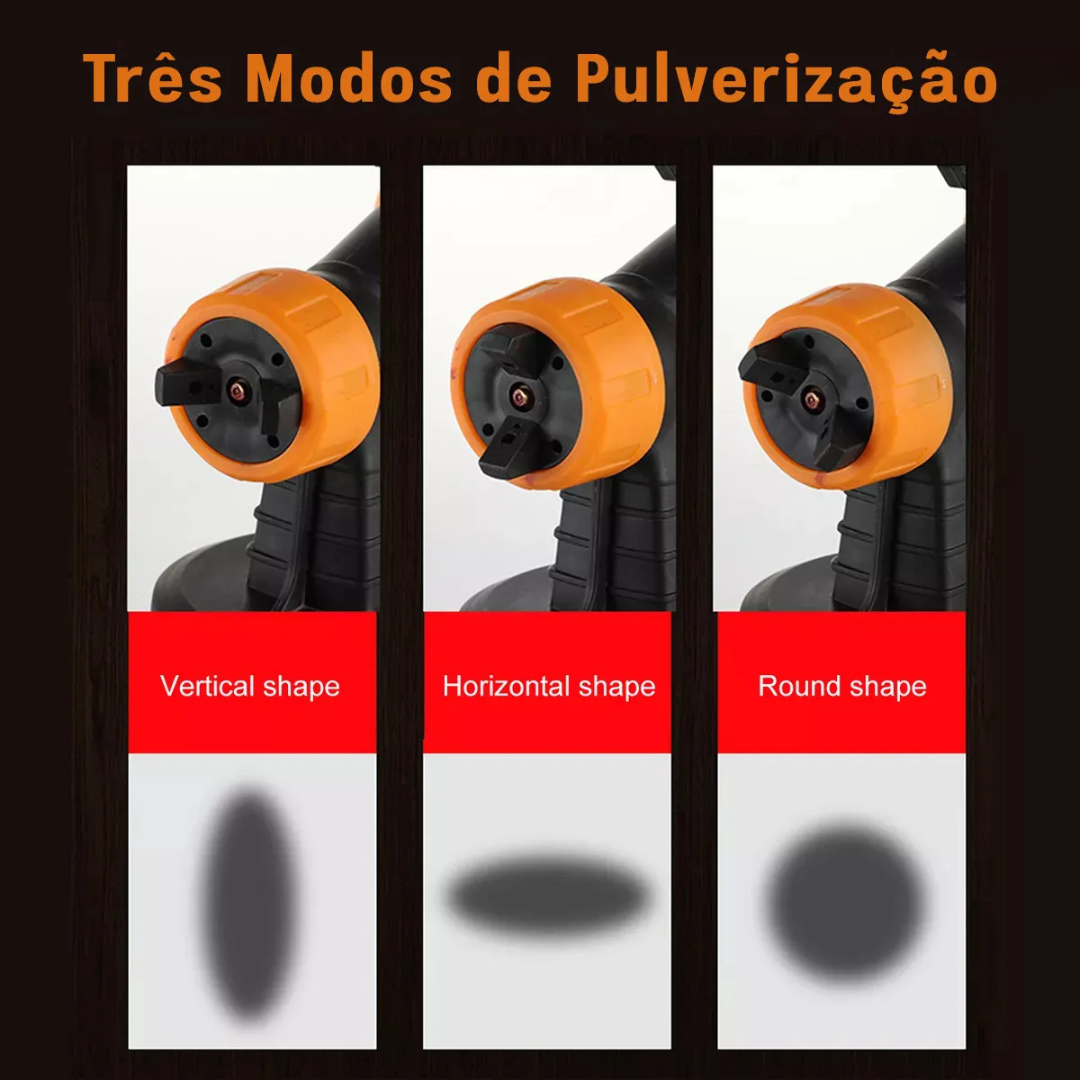 OFERTA DEL DÍA 40%OFF - Pistola De Pintura Eletrica 500w 800ml - 110/220v