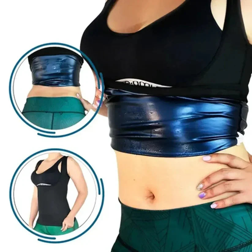 50% OFF SOLO HOY - Ajuste firme y motivación diaria con la Faja Sauna Mujer y Hombre